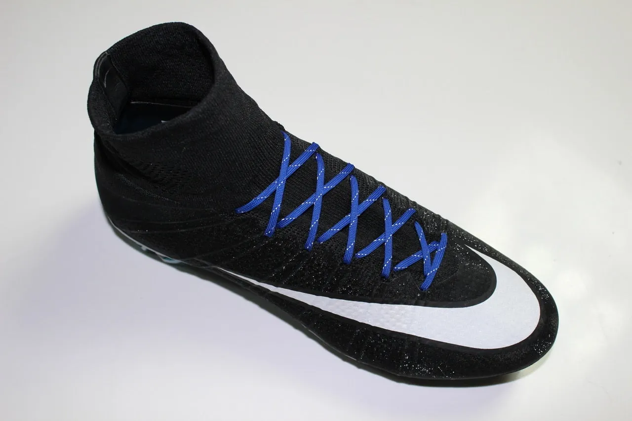 SR4U Reflective Laces Royal Blue