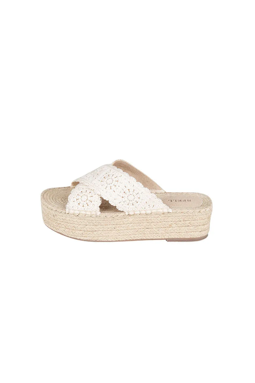 Sun Chaser Crochet Espadrille