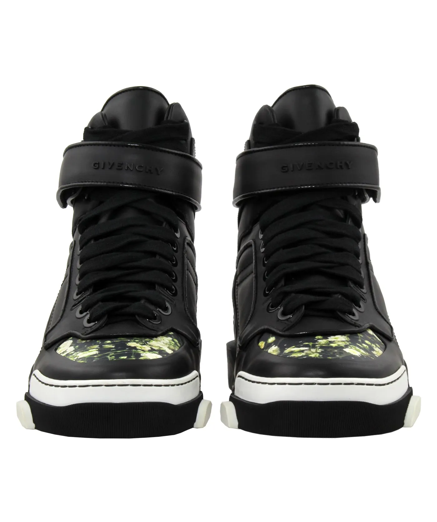 Tyson Flora Leather High Top Sneakers