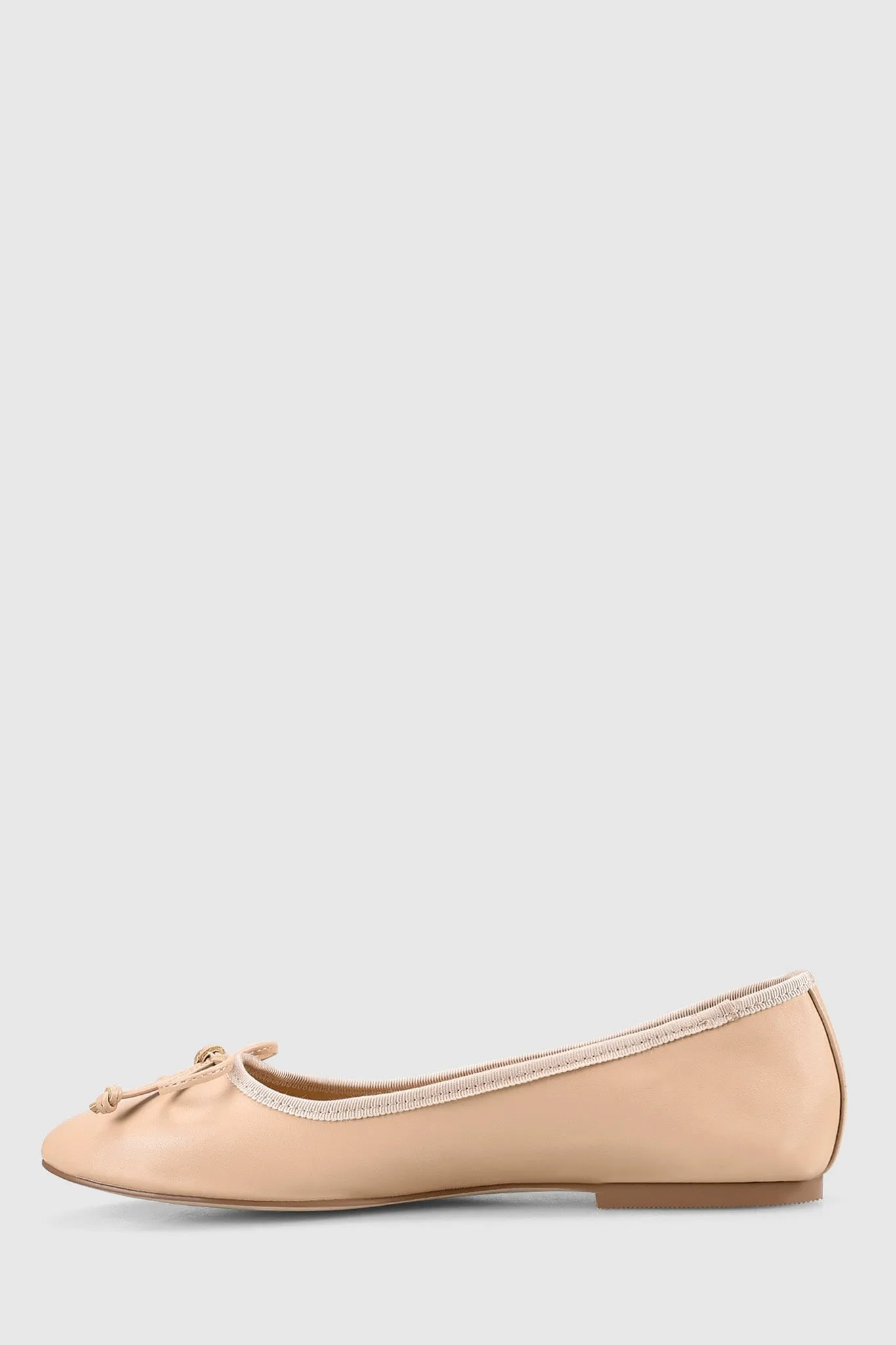 VERALi Ballerina Ballet Flats Nude Smooth