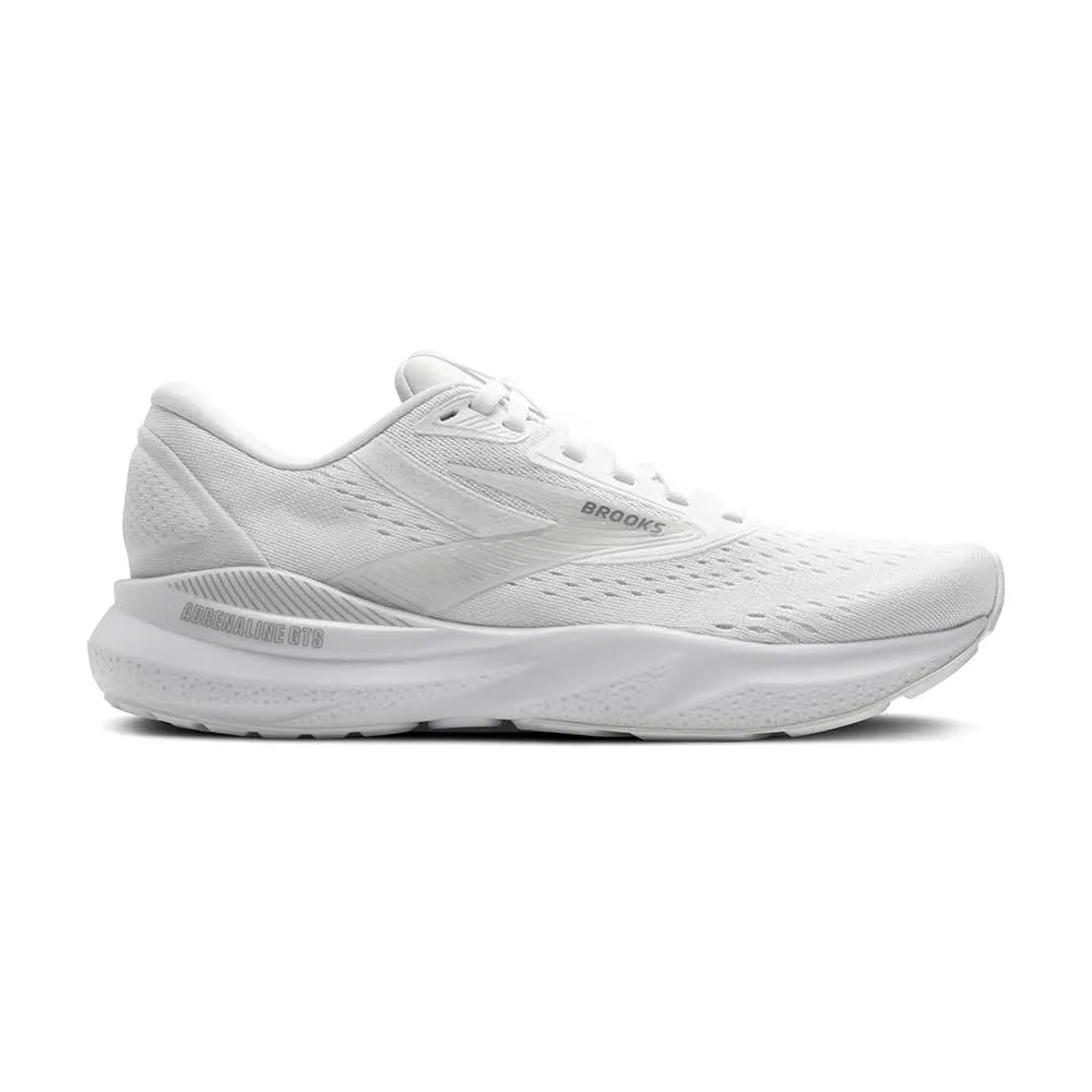 Women's Adrenaline GTS 24 Running Shoe - White/Oyster/Alloy - Regular (B)