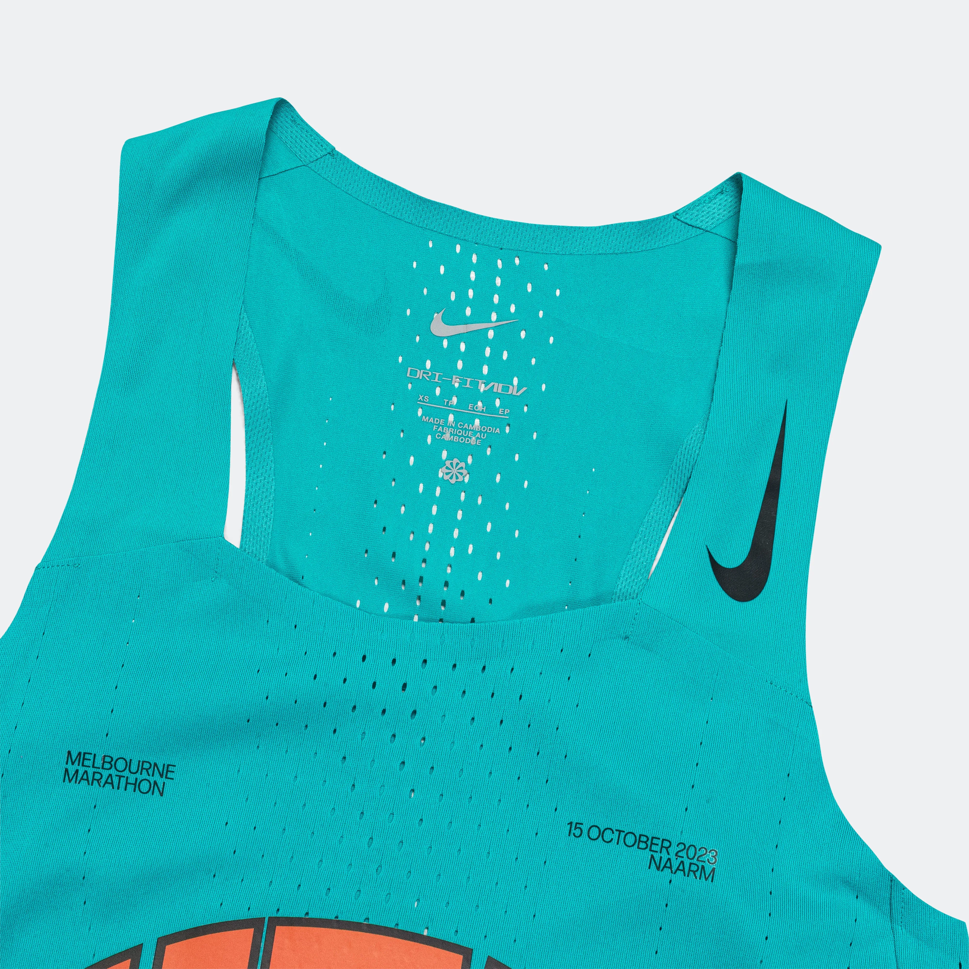 Womens Dri-FIT ADV AeroSwift Singlet - UTA NMMF Rapid Teal