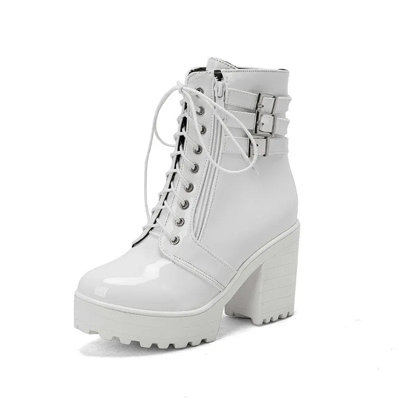 Women's Heeled Short Boots for Cozy Autumn and Winter Style