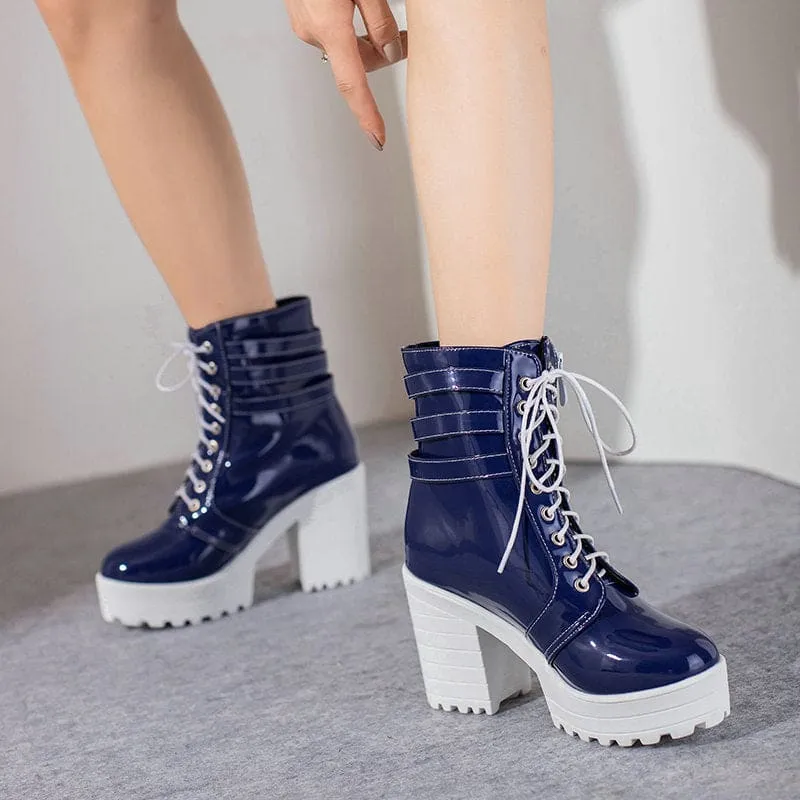 Women's Heeled Short Boots for Cozy Autumn and Winter Style